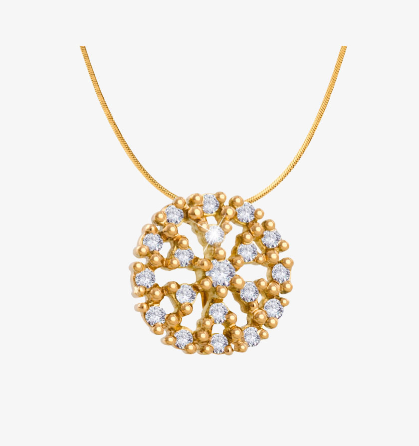 Gold Heart Locket Necklace – Bild 4